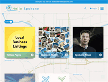 Tablet Screenshot of hellospokane.com